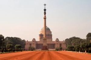 The Rashtrapati Bhavan